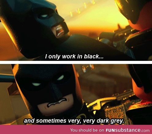 Lego batman is still batman