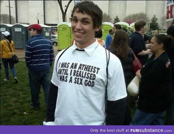 Was an atheist until