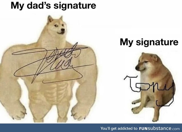 Well I think your signature is GRRREAT!