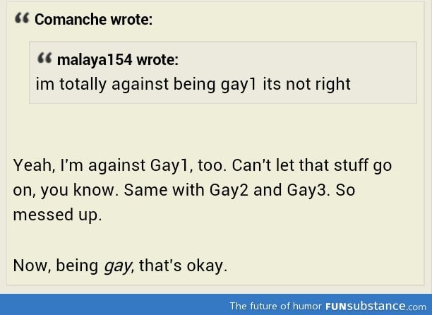 We need to get rid of Gay1 (and Gay2 and Gay3, etc)