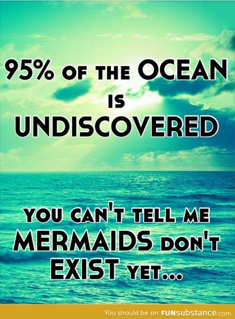 Only 5% of the ocean is discovered