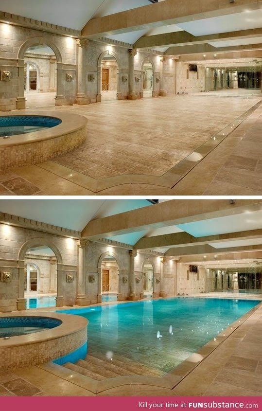 Awesome: Hide-Away Swimming Pool