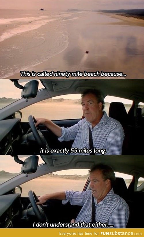 Jeremy clarkson is confused