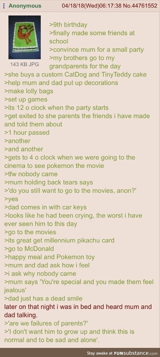 Anon is lonely