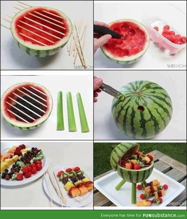 What to do with a watermelon