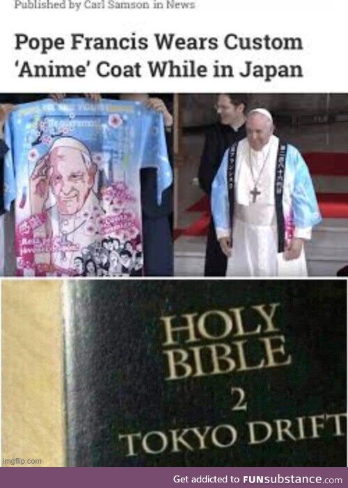 I have the power of god, anime, and family on my side