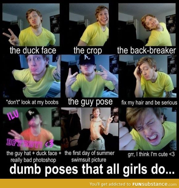 I bet you all know these poses.