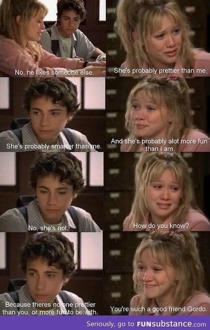 So it was Disney who taught girls how to friendzone