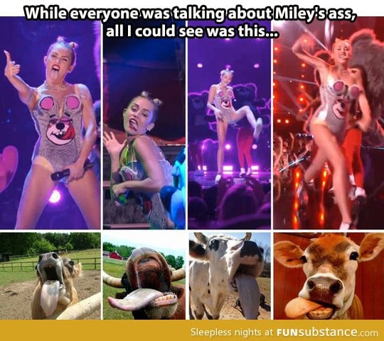 Miley's ass