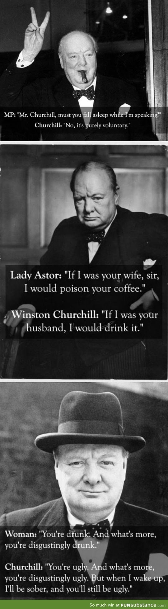 Churchill was a boss