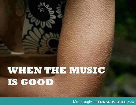 Every time I hear my favorite song