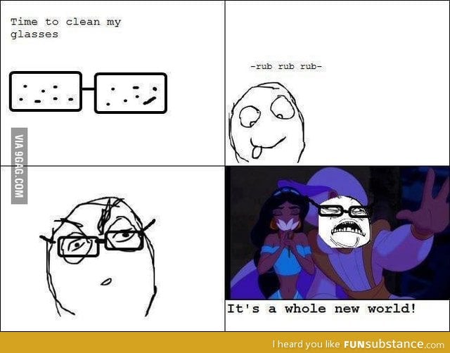 A Whole New World With Glasses
