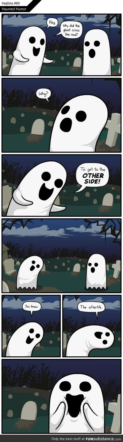 Haunted humor