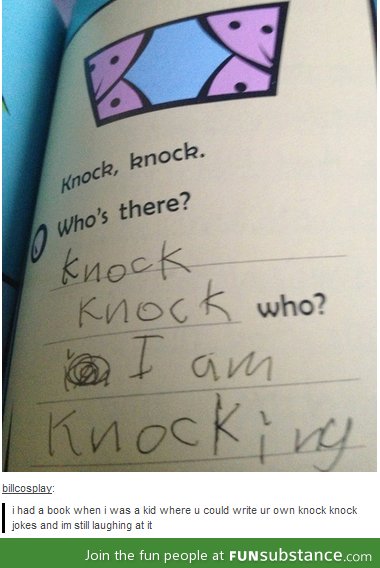 Knock knock joke