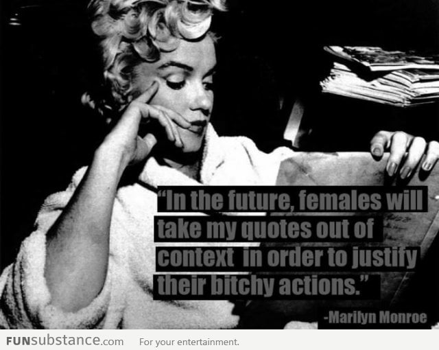 Marilyn Monroe's quote