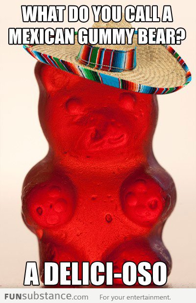 Mexican gummy bear