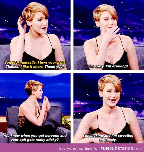 Beginning of Jen's interview with Conan