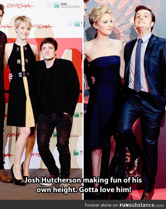 Josh and his height