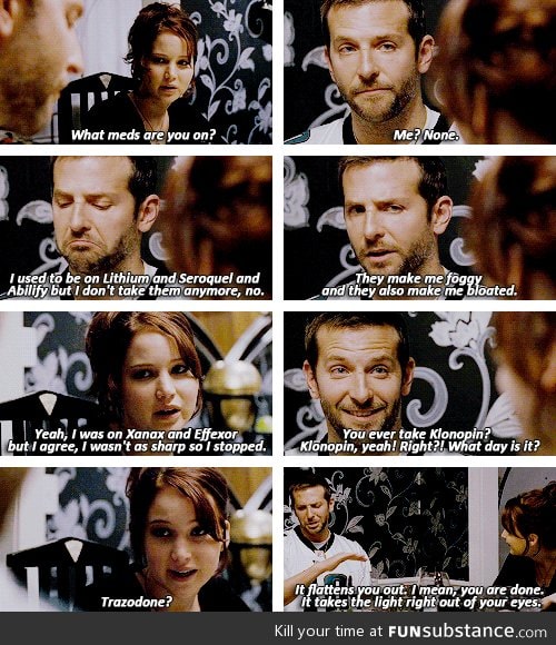 One of my favorite scenes from Silver Linings Playbook