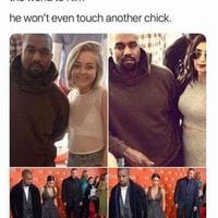 Kanye West is faithful