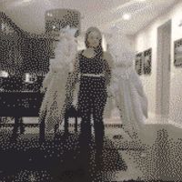 If she runs and jumps will she fly?