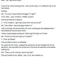 Worker in Subway destroys a vegan