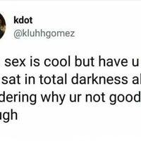 Sex is overrated