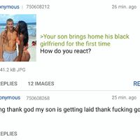 Anon's son is a chocolate chaser