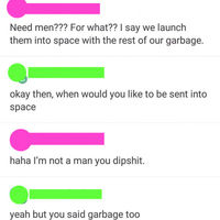 Take out the garbage