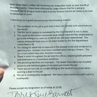 resignation