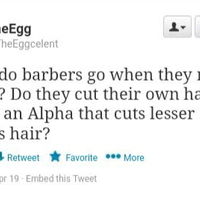 Any barbers around that can answer?