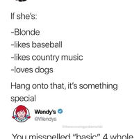 If she's