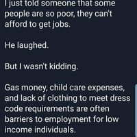 To poor to work