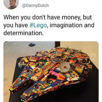 No money but Imagination is all that I need