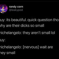 Um they're actually average