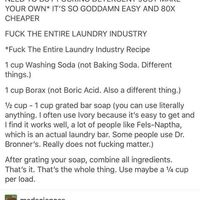 Break down the laundry cartel