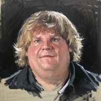 I decided to paint the Legend