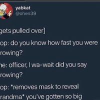 Oh grandma
