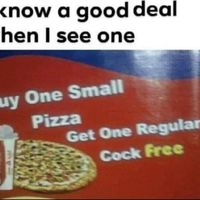 Pizza and chill combo