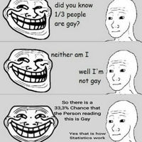 You know who is really gay? The girl reading this