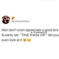I WILL not buy lingerie because of this