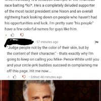 When you're not a racist except in all the ways that you are