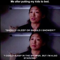 After putting kids to bed