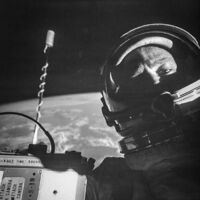Buzz Aldrin, First Self-Portrait In Space. 1966