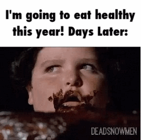 Gonna eat healthier this year