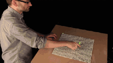 Mit invents a shapeshifting display. Cool