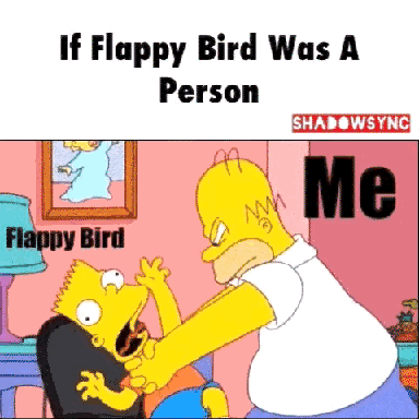 f*cking flappy bird