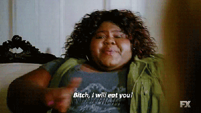 When people make fun of my weight: