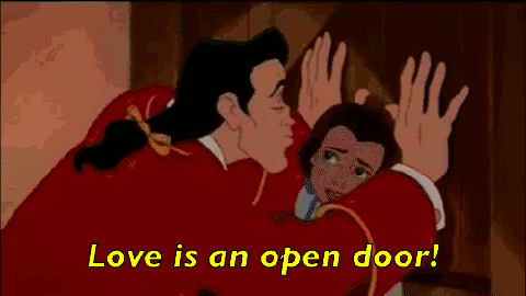 love is an open door