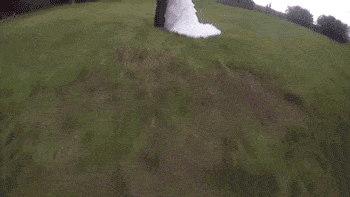 Wedding drone fail
